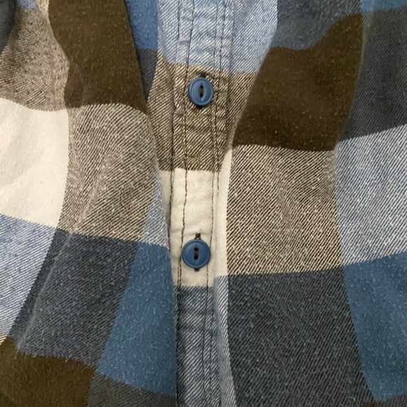 Crop Top & Skirt Set Cozy Upcycled Flannel Recycled Girls Women’s Fall Festival - Picture 5 of 5